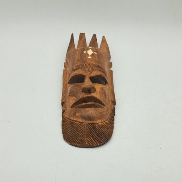 Wood Indonesian Tribal Mask - Picture 5 of 11